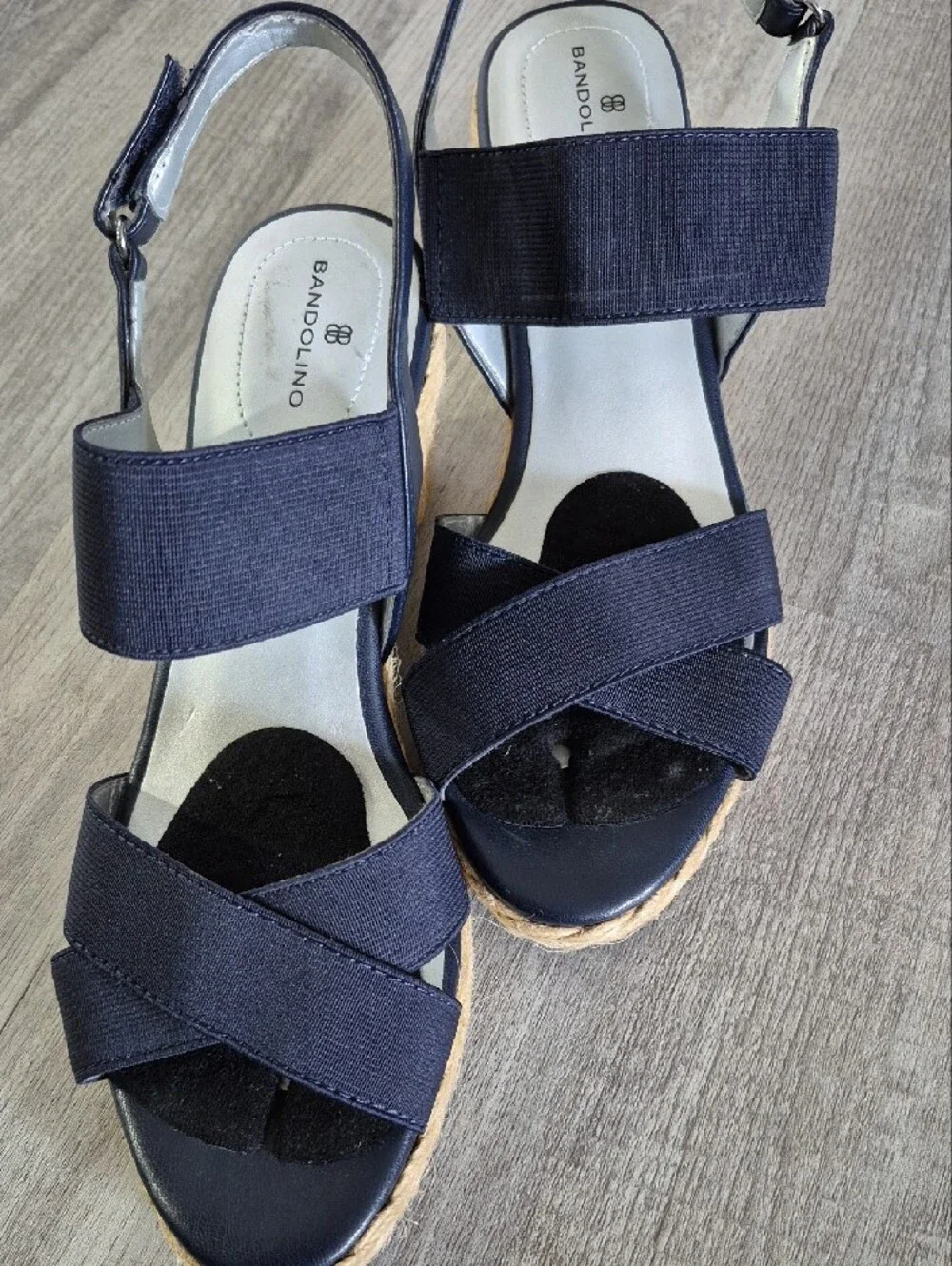Bandolino blue wedge